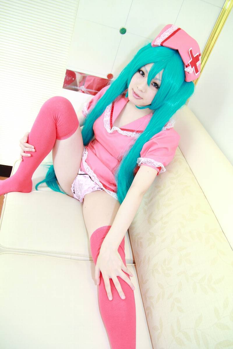 [Cosplay] Vocaloid Sexy Nurse Hatsune Miku